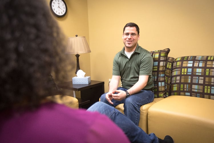 male client in professional counseling